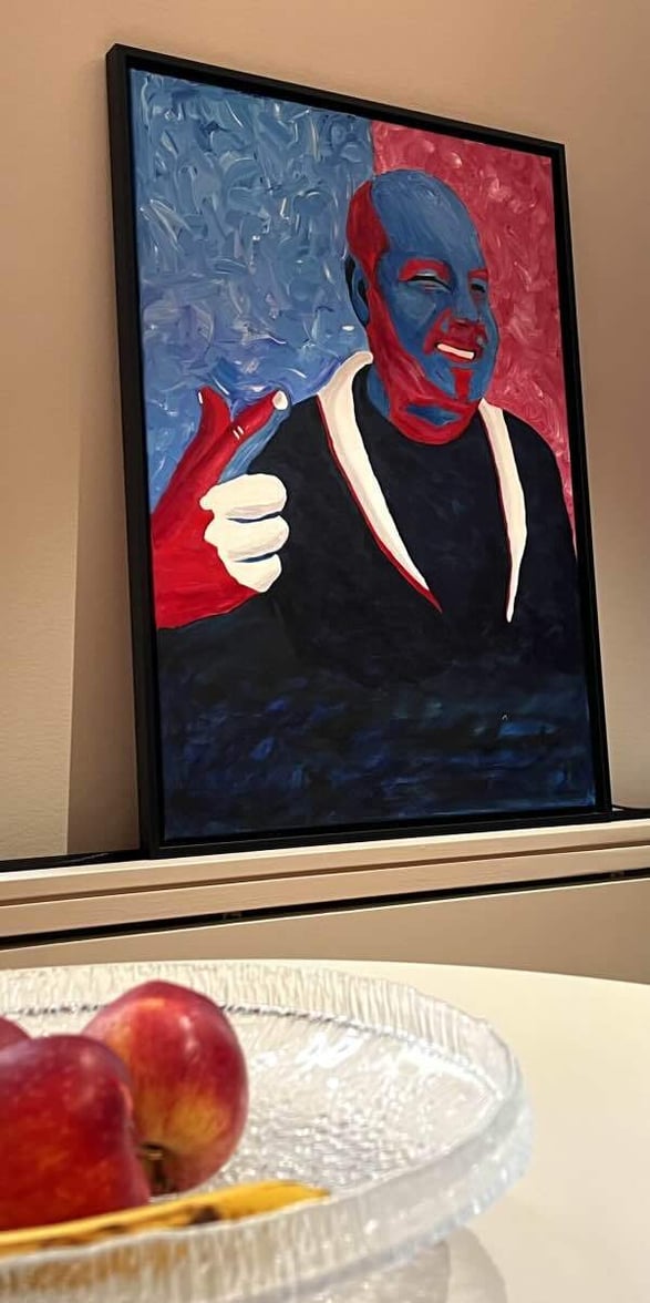 Jessen muotokuva Kluuvikadulla