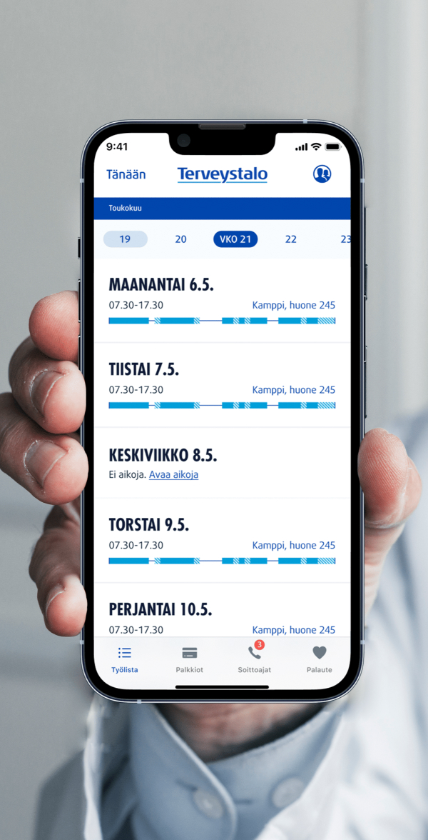 Fraktio-Referenssit-Terveystalo-Laakari nayttaa-TerveystaloProta-mobile