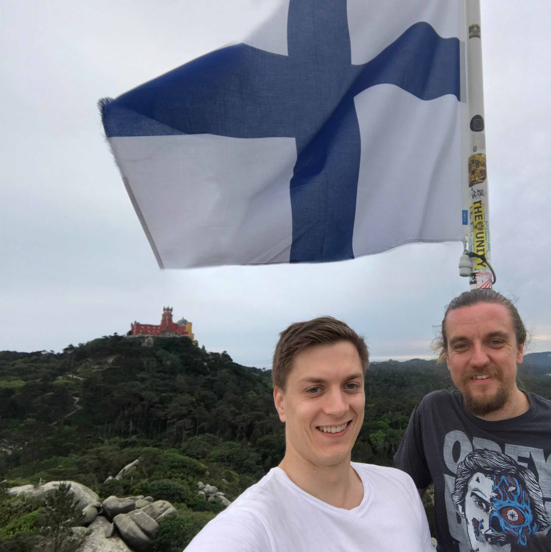 Vitali ja Ville löysivät Suomen Sintra-linnassa