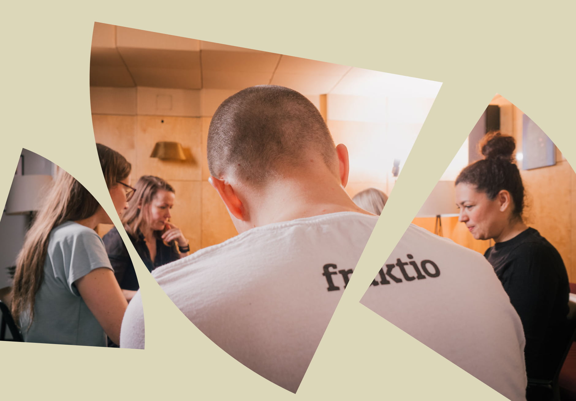 Design Sprint ihmiset työskentelee